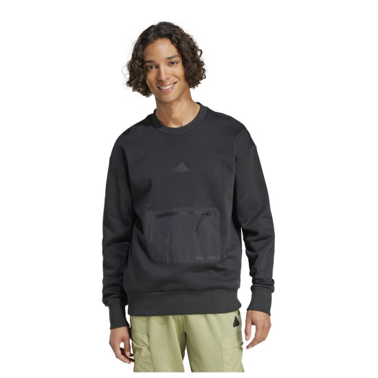 Adidas Ανδρικό φούτερ City Escape Fleece Sweatshirt Adidas Ανδρικό φούτερ City Escape Fleece Sweatshirt